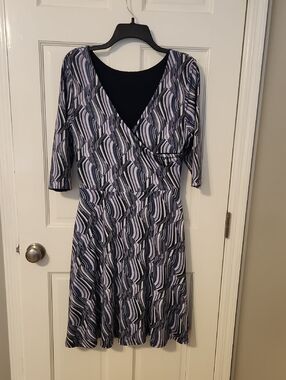 Betabrand Round Trip 4-Way Reversible Dress